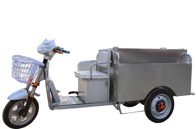 鄭州小雨滴不銹鋼保潔車